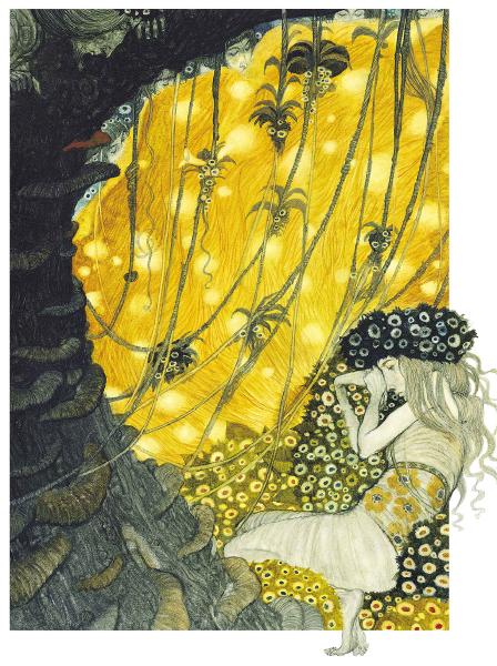 Svetlin Vassilev, Titania, Romeo and Juliet and other stories, watercolors, 21 x 29 cm, 2003