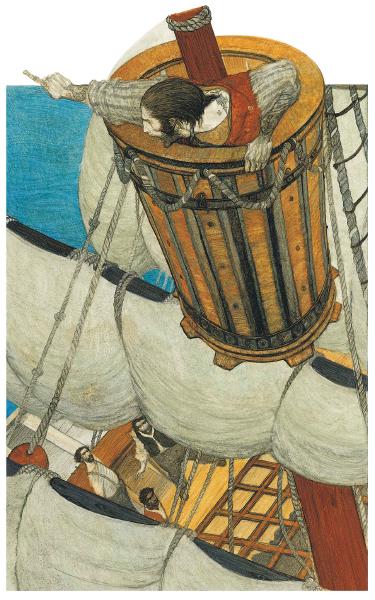 Svetlin Vassilev, Moby Dick, acrylics, 24 x 33 cm, 2004
