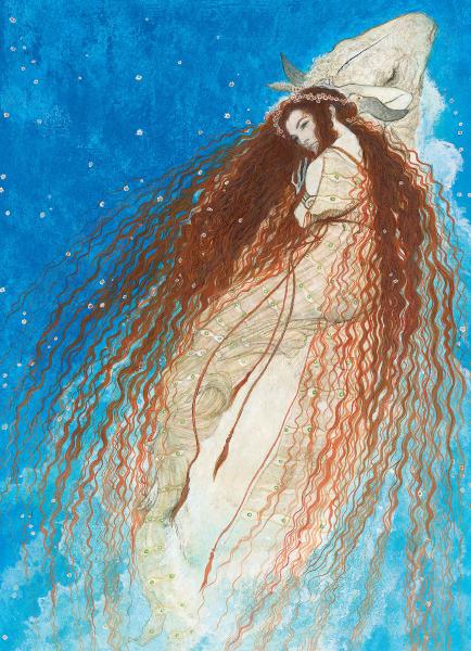 Svetlin Vassilev, Europe, Greek Mythology, acrylics, 24 x 33 cm, 2006