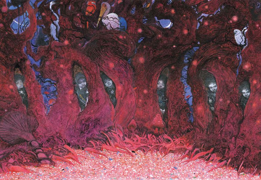 Svetlin Vassilev, Peter Pan, acrylics, 48 x 33 cm, 2009